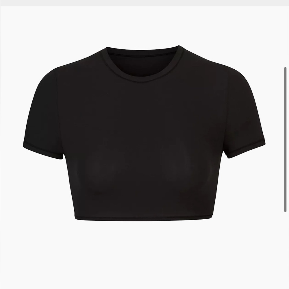 Skims Fits Everybody Super Cropped T-Shirt